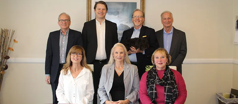 The Zisko Tax Group staff gathered in the office